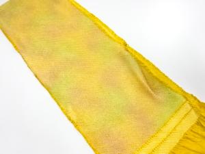 正絹　振袖用　絞り　帯揚げ